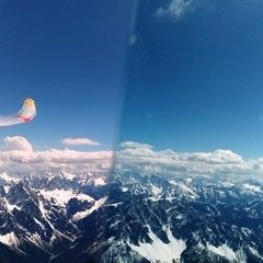 Flugwegposition um 13:14:26: Aufgenommen in der Nähe von 39038 Innichen, Südtirol, Italien in 3785 Meter